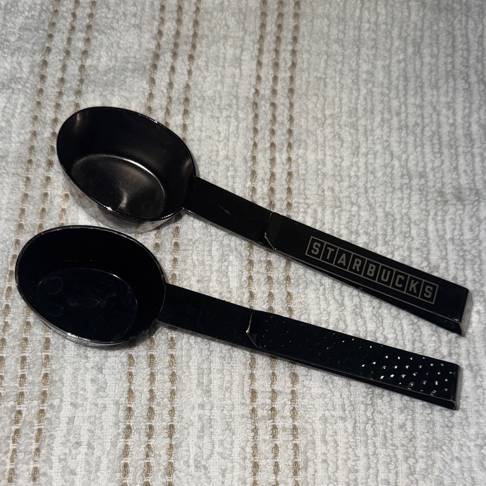 Starbucks coffee Scoop clips metal reserve